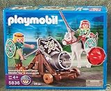Playmobil Green Knight with Movable Cannon