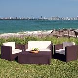 Bali Synthetic Wicker Set Color
