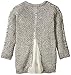 Little Lass Girls' 2 Piece Sweater Set Chiffon Back