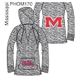 Ole Miss - Burnout Pullover Hoody