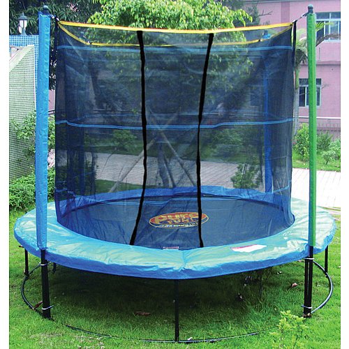 Pure Fun 8-Foot Trampoline and Enclosure Set