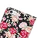 Cellularvilla iPhone 6 Plus Case, iPhone 6S Plus Slim fit Wallet Protective case with Kick Stand Pu Leather flip Cover, Drop Protection, 3 Card Slots for Apple iPhone 6 6S Plus 5.5 inch Rose Flower