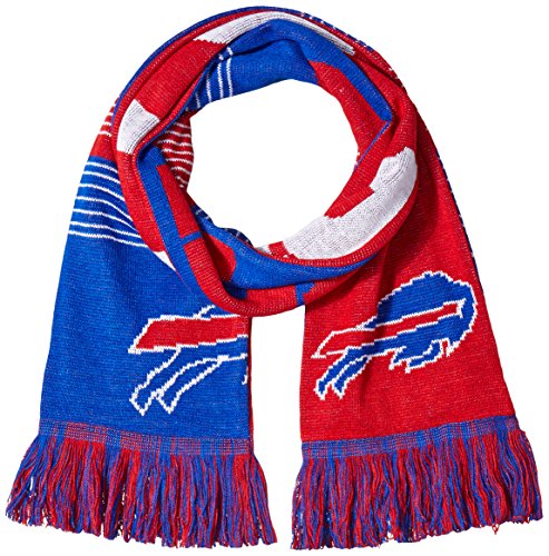NFL Buffalo Bills Reversible Split Logo Scarf, Blue