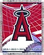 Los Angeles Angels Focus Series Throw Blanket - MLB Baseball Fan Shop Sports Team Merchandise