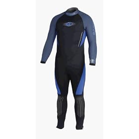 Bare 7/6mm Mens Velocity Full Scuba Diving Suit