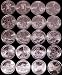 National Park Quarters Set 2010-2011 Complete Set P&D 20 Uncirculated Coins