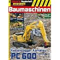 Truckmodell Sonderheft Baumaschinen 2 - Kettenbagger Komatsu PC 600