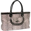 Betsey Johnson Snake Charmer E/W Tote