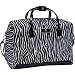 Travelers Club Luggage 16" Zambia Cabin Bag (ZEBRA PRINT)