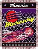 Phoenix Mercury Throw Blanket 40 x 60