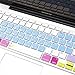 GMYLE(R) Photoshop Shortcuts Hot Keys Keyboard Film US Layout Compatible with 13 15 17 Macbook Pro, 13 15 Retina Macbook Pro, 13 Macbook Air