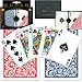 Copag Poker Size REGULAR Index - Blue*Red Setup