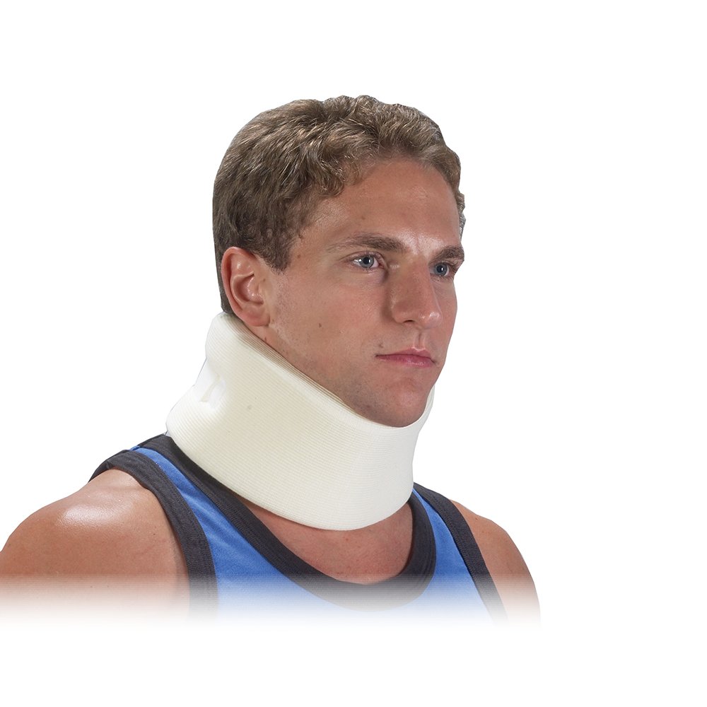 4" CERVICAL FOAM COLLAR NECK SUPPORT / BRACE (ONE SIZE FITS ALL) eBay