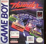 Days of Thunder price sticker - Game Boy - PAL