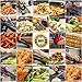 Slice&Cook Mandoline Slicer + FREE Recipes - Professional Mandoline V-Slicer - Vegetable Slicer - (Black) 5 Different Inserts For Fruit & Vegetables
