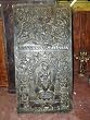 INDIA ART RADHA KRISHNA ANTIQUE CARVED DOOR WOOD PANEL WALL HEADBOARD