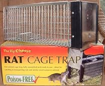 Rat cage trap