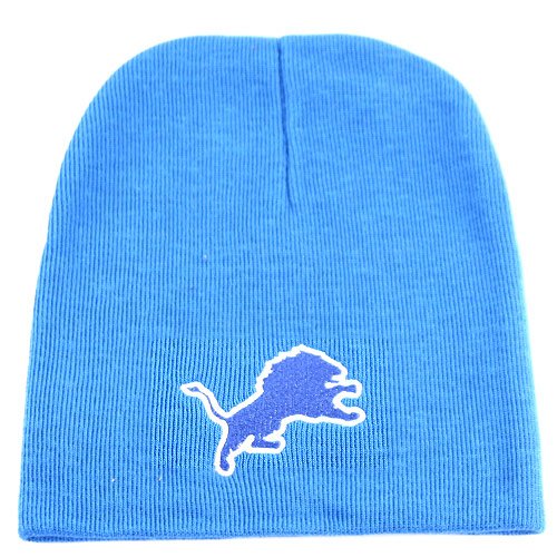 Detroit Lions Classic Knit Beanie (Lions Blue)