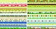 Martha Stewart Woodland Border Pad, 12 Sheets, 6 by 12 Inches