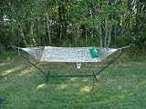 Bay Hammock 100% Soft-Spun Nylon Rope Single Hammock (48