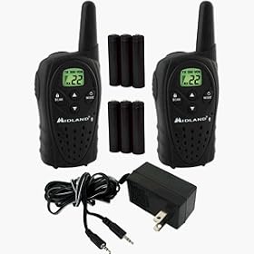 MIDLAND LXT110VP 22 CHL 12 MILE W  BATTERY AND CHARGER by 
