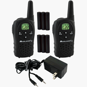 MIDLAND LXT110VP 22 CHL 12 MILE W BATTERY AND CHARGER by MIDLAND RADIO