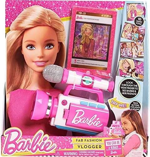 Barbie Fab Fashion Vlogger for Girls 3 Years and Up
