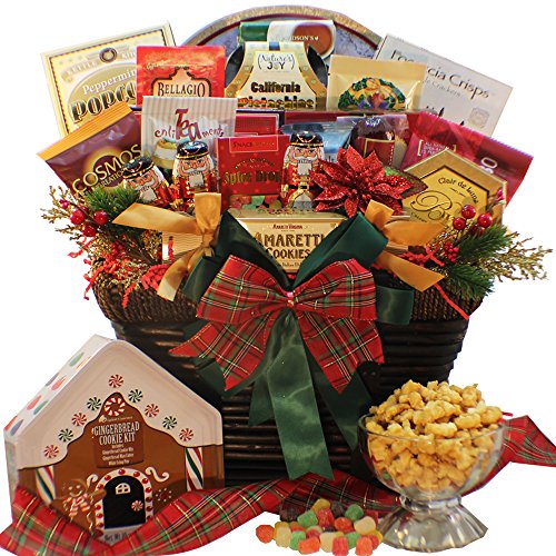 Gift holiday baskets food christmas network Christmas Traditions Nostalgic Holiday Gourmet Food Gift Basket | 5ive
