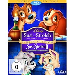 Susi und Strolch / Susi und Strolch II - Kleine Strolche, gro�es Abenteuer [Blu-ray]