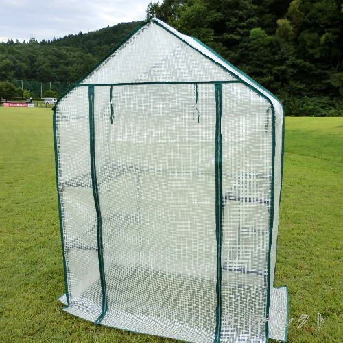 ビニール温室　ワイド　BBH-74　～寒さからたくさんの植物を守るにはビニール温室がおすすめ！