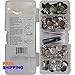 Popular Bachelor Strars Jean Buttons, 64 Set with Tool (C)