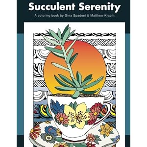Succulent Serenity: A Coloring Book