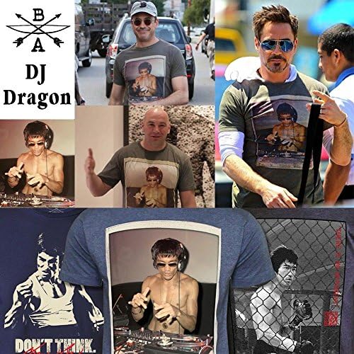Bruce Lee DJ Mens Tshirts, Bow n Arrow (Medium)