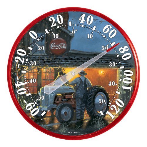 Chaney Instrument 12.5 Inch Indoor/Outdoor Thermometer, Shop Talk