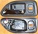 1994-1997 Honda Accord Left Side Front Only Dark Gray Inside Door Handle SEDAN,LEFT H...