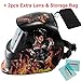 iMeshbean® Solar Auto Darkening Welding Helmet ARC / MIG / TIG Grinding Hood Cool Gambler Design USA