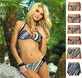 Sunsets Collection - Felicity UnderwireTwist over the Shoulder Top Style 57