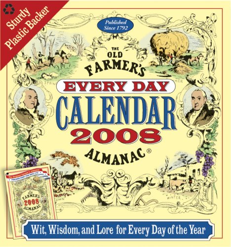 The Old Farmer's Almanac 2008 Every Day Calendar