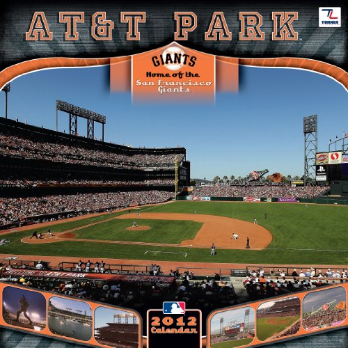 2012 SAN FRANCISCO GIANTS AT&T PARK 12X12 WALL CALENDAR