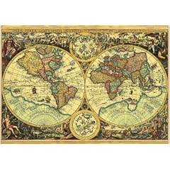 Schmidt Spiele 57086 - Historische Weltkarte, 1000 Teile (Puzzle)