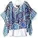 Amy Byer Girls' Big 2fer Poncho with Tank