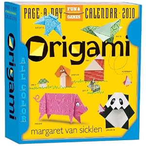 Origami Page-A-Day Calendar 2010 by Margaret Van Sicklen