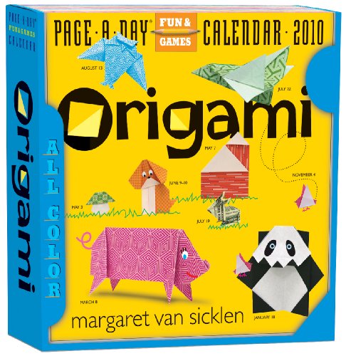 Origami Page-A-Day Calendar 2010