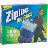 Ziploc 3 Pack XXL Heavy Duty Big Bag #65645