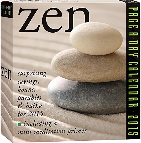 2015 ZEN Daily Page-A-day Box / Desk Calendar