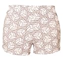Volleyball Sports novelty print sport shorts for women and girls. Covered elastic waist & vents.