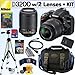 Nikon D3200 24.2 MP CMOS Digital SLR Camera with 18-55mm f/3.5-5.6G AF-S DX VR and 55-200mm f/4-5.6G ED IF AF-S DX 