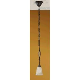 Eglo 85641A Cilenta, Antique-Brown, 1-Light Pendant Light Fixture by Eglo