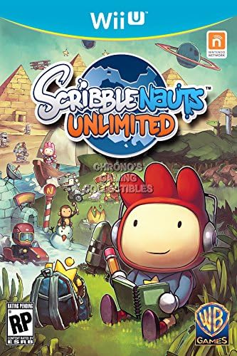 CGC Huge Poster - Scribblenauts Unlimted BOX ART - Wii U - WIU036 (24" X 36")