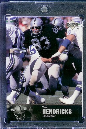 1997 Upper Deck Legends # 38 Ted Hendricks Oakland Raiders Football Card - Mint !!
